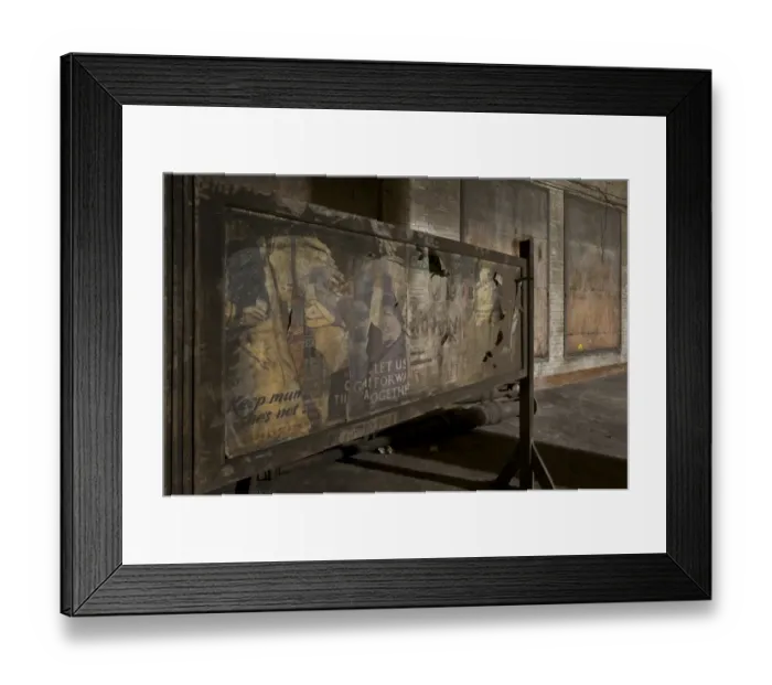 Framed Print : Tram subway DP130512