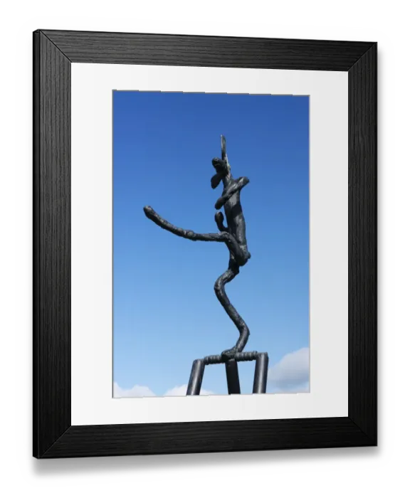 Framed Print : Flanagan - The Cricketer DP167117