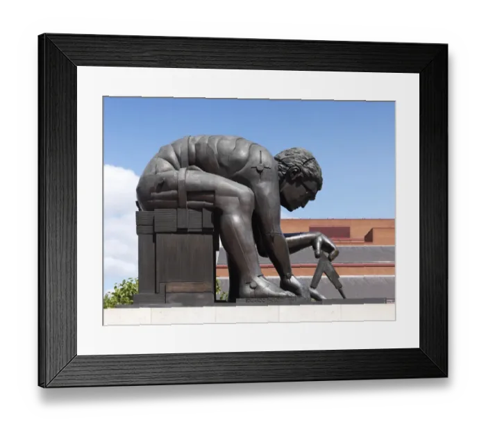 Framed Print : Paolozzi - Newton After Blake DP166953