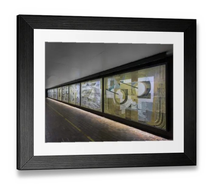 Framed Print : Annan - Mural DP183029