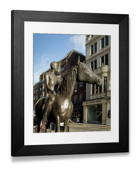 Framed Print : Frink - Horse and Rider DP183065