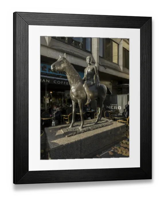 Framed Print : Frink - Horse and Rider DP183064