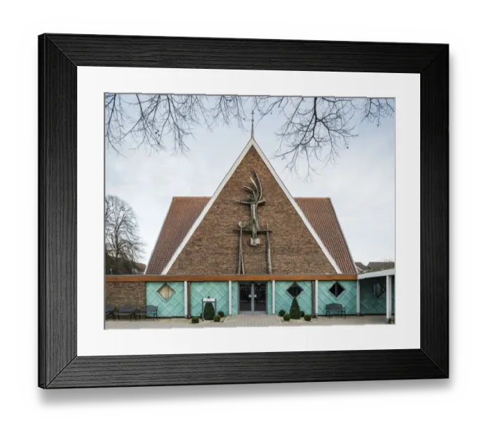 Framed Print : Clarke - Cross Theme DP184063