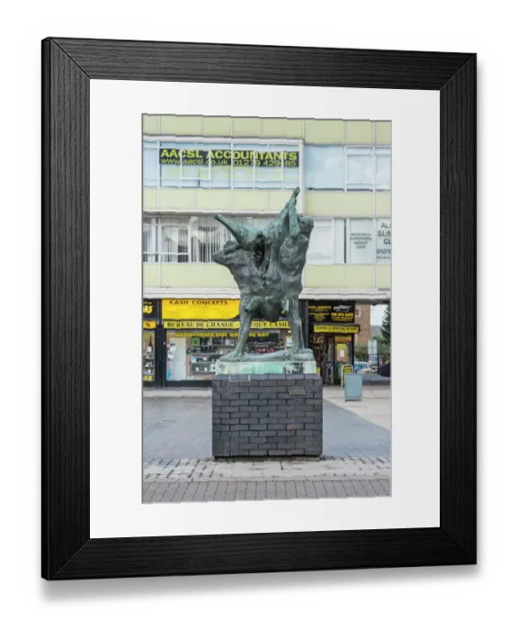 Framed Print : Brown - Meat Porters DP178262