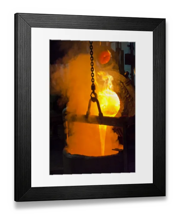 Framed Print : Crucible DP130769 Framed Print : Crucible DP130769