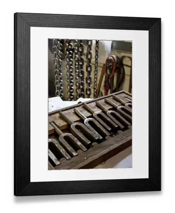 Framed Print : Tuning forks DP130700