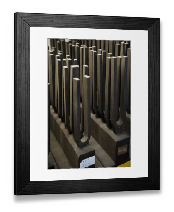 Framed Print : Tuning forks DP1307o3 Framed Print : Tuning forks DP1307o3