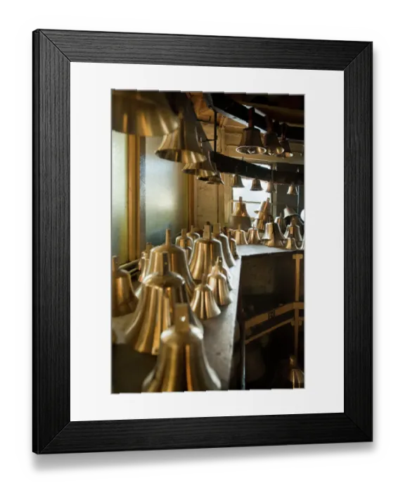Framed Print : Hand bells DP130731