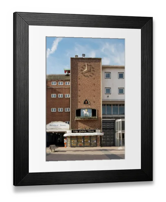 Framed Print : Godiva Clock DP164601 Framed Print : Godiva Clock DP164601