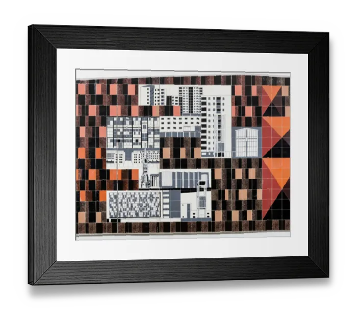 Framed Print : Lower Precinct DP164632