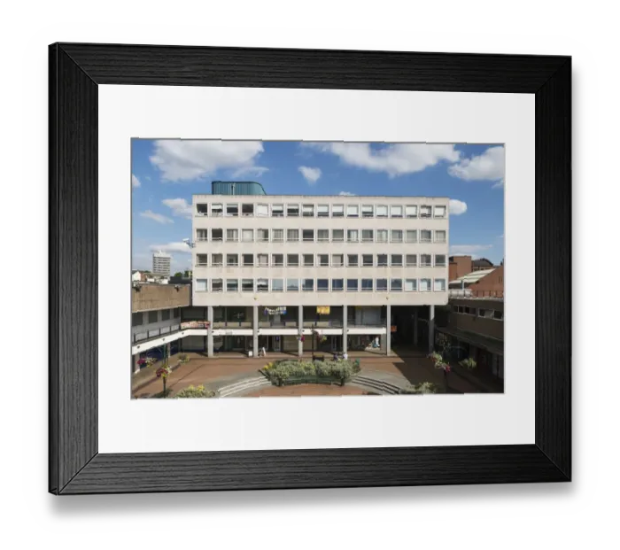Framed Print : Shelton Square DP164650 Framed Print : Shelton Square DP164650