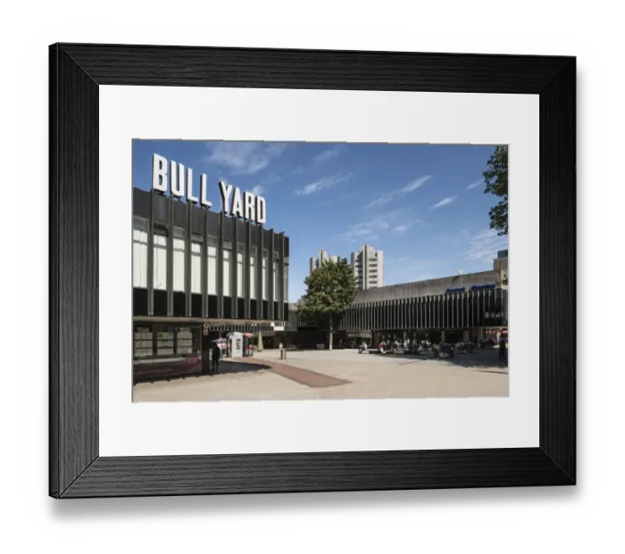Framed Print : Bull Yard DP164659