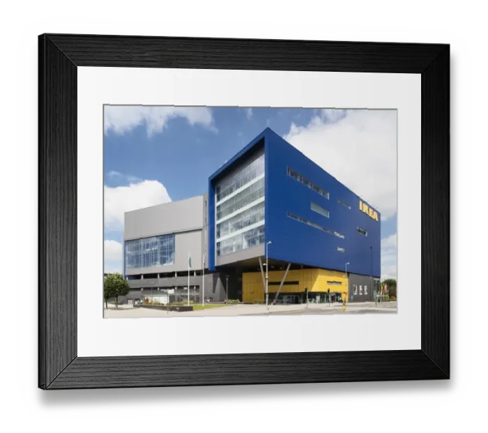 Framed Print : Coventry IKEA DP164665