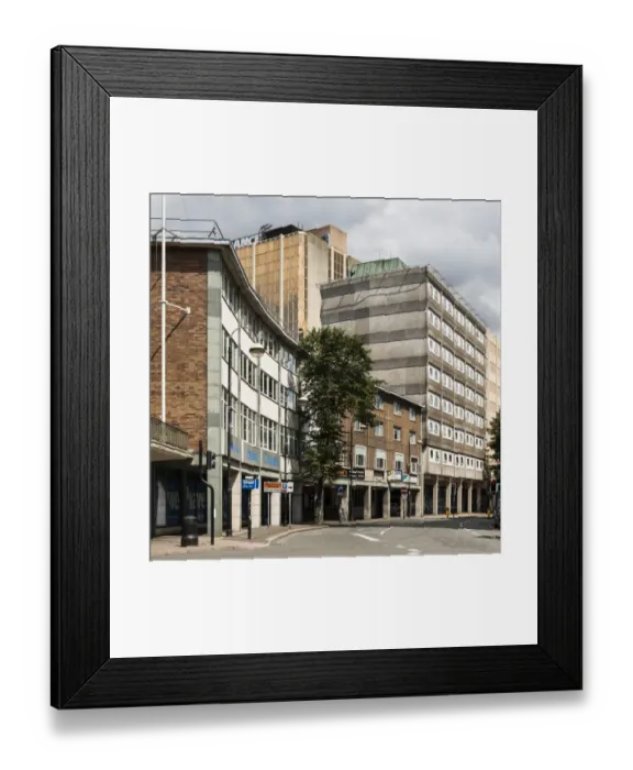 Framed Print : Corporation Street DP164674 Framed Print : Corporation Street DP164674