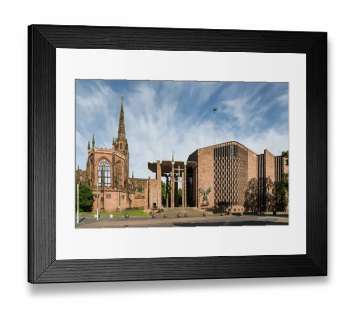 Framed Print : Coventry Cathedral DP164703 Framed Print : Coventry Cathedral DP164703