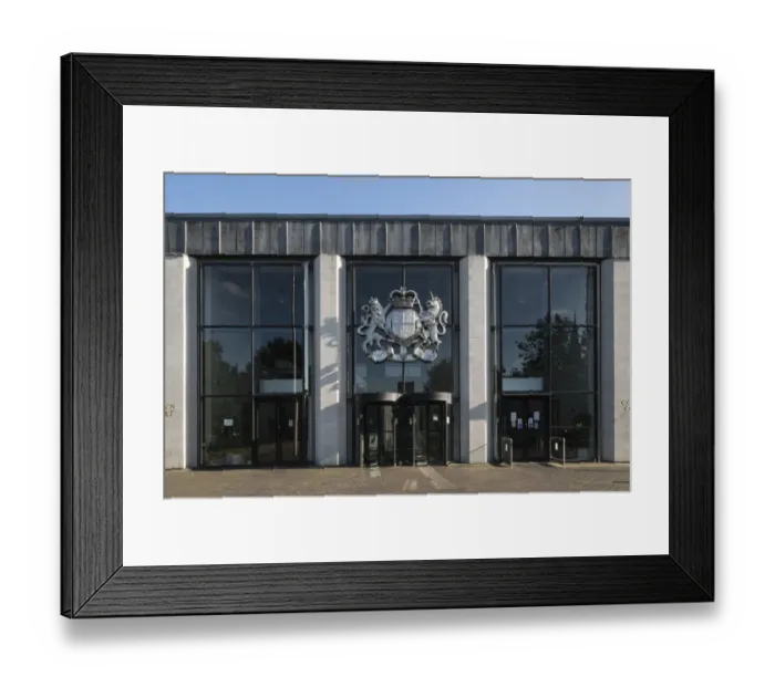 Framed Print : Crown & County Court DP164722