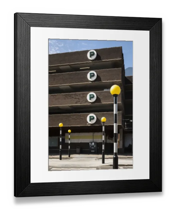 Framed Print : Multi Storey Car Park DP164732