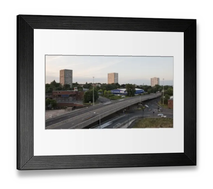 Framed Print : Coventry Ring Road DP164734