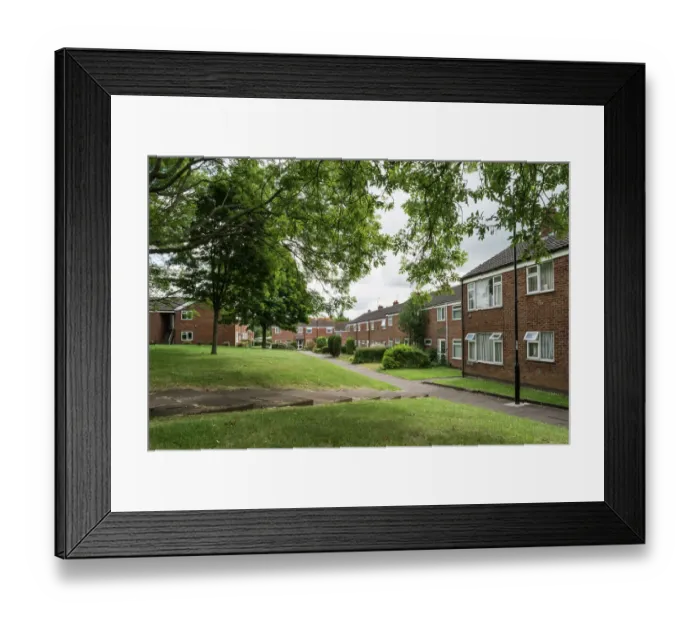 Framed Print : Westmorland Road, Wyken DP164824
