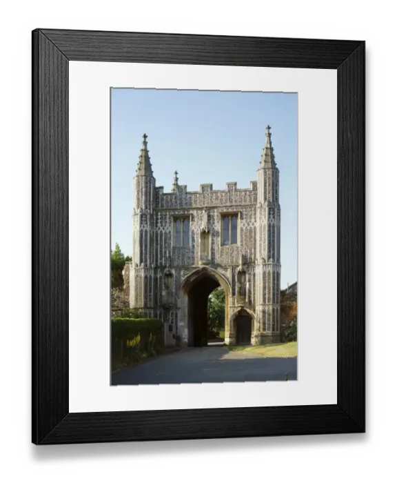 Framed Print : St Johns Abbey Gate K060081