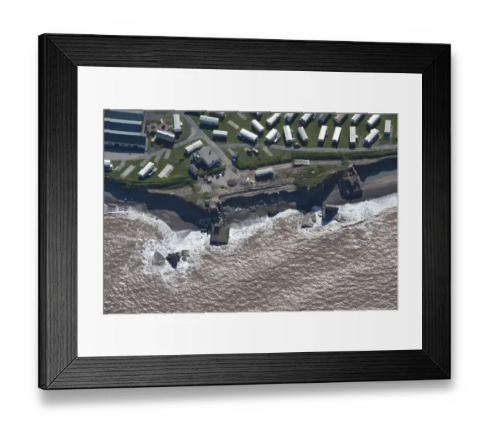 Framed Print : Coastal erosion 28403_001