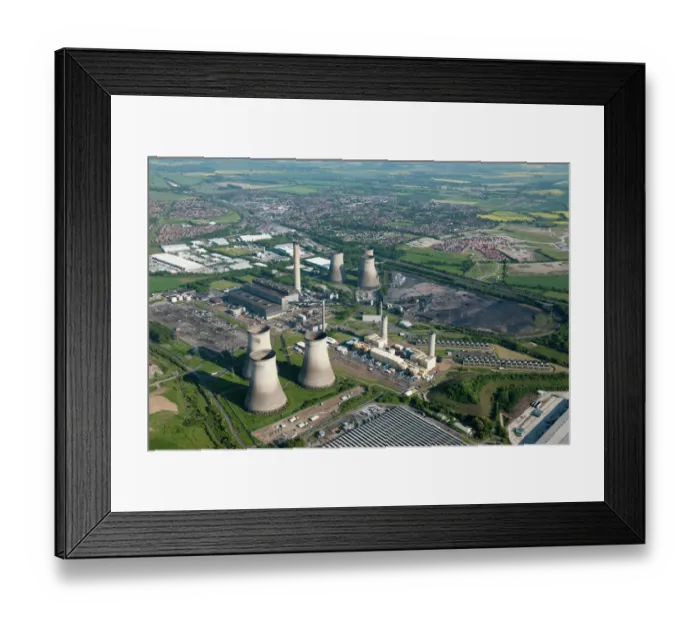 Framed Print : Didcot Power Station 27708_010