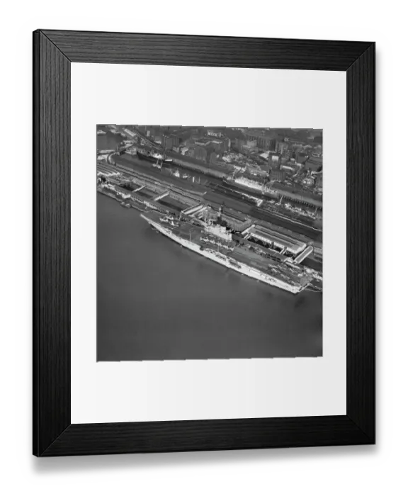 Framed Print : HMS Centaur EAW108229