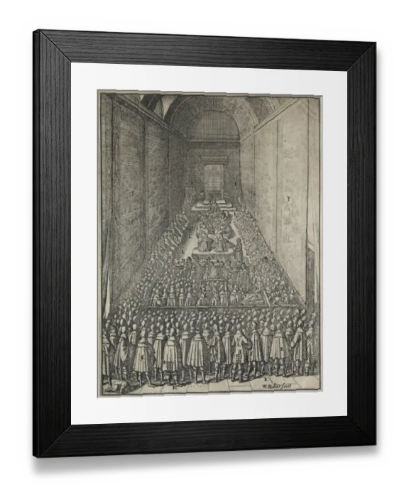 Framed Print : House of Lords, 1650 6L_LOR_1650 Framed Print : House of Lords, 1650 6L_LOR_1650