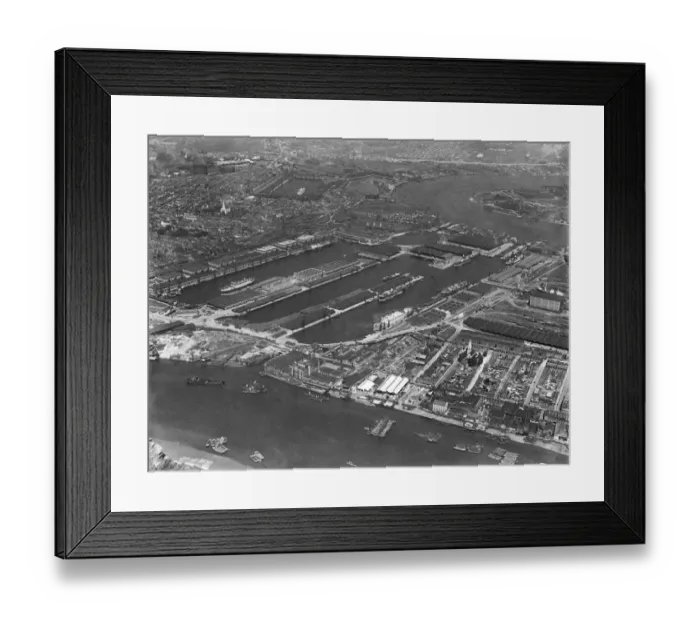 Framed Print : West India Docks EPR001299