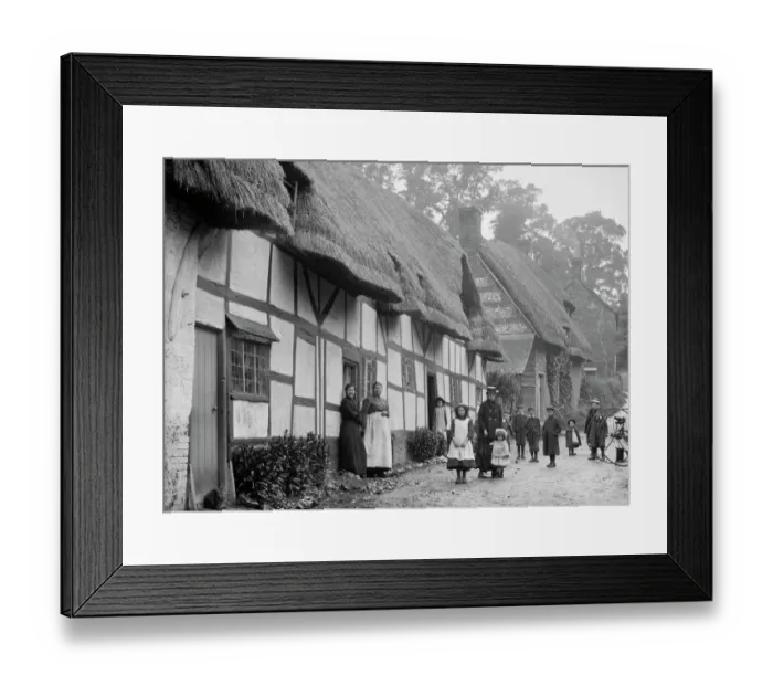 Framed Print : Ramsbury Wiltshire BB97_11952