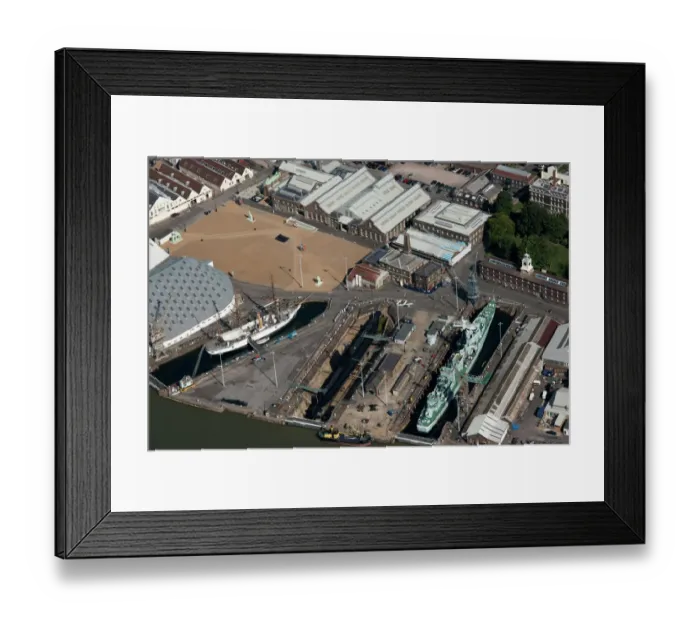 Framed Print : Chatham Dockyard 27552_024