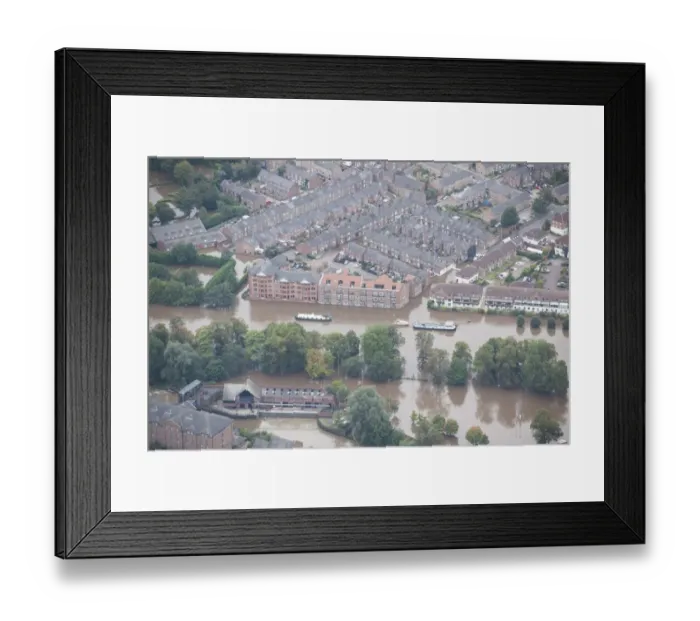 Framed Print : Flooding, York 28341_050