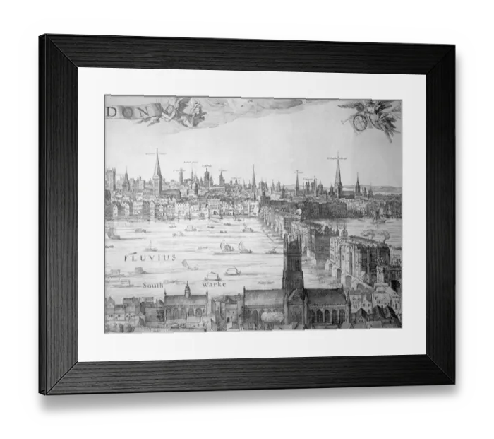 Framed Print : Old London Bridge a98_05984