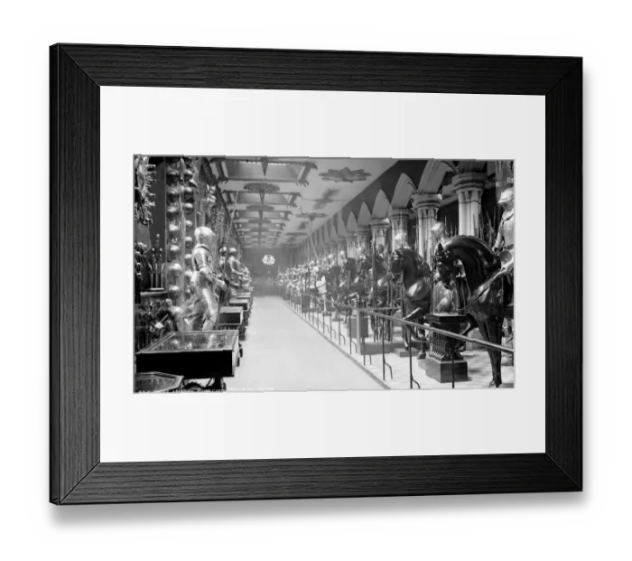 Framed Print : Henry VIII horse armoury CC97_01052