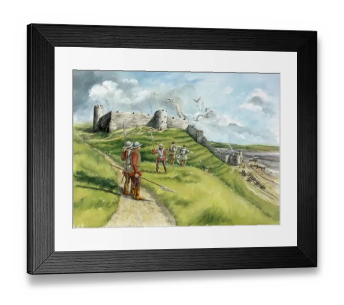 Framed Print : Berwick Castle J010066