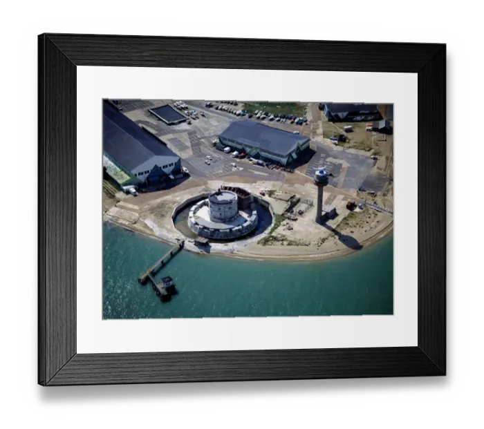 Framed Print : Calshot Castle K860165