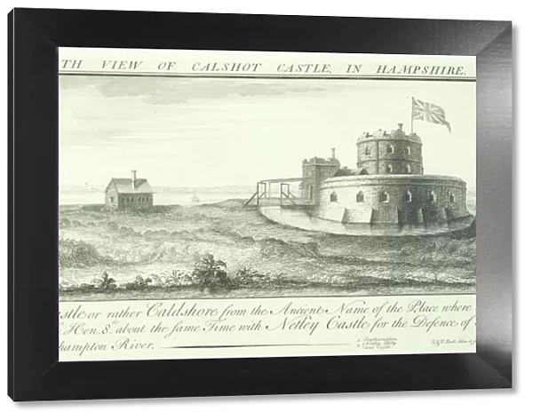 Calshot Castle engraving N070778
