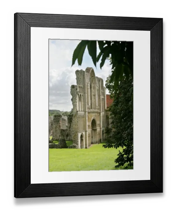 Framed Print : Castle Acre Priory N071614