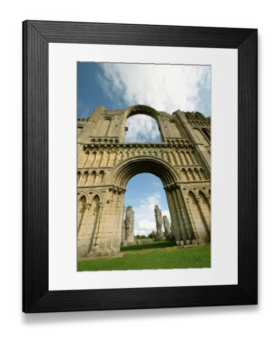 Framed Print : Castle Acre Priory N071619