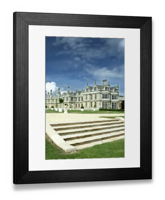 Framed Print : Kirby Hall N071550 Framed Print : Kirby Hall N071550
