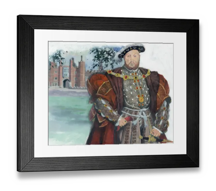 Framed Print : Henry VIII IC132_004 Framed Print : Henry VIII IC132_004