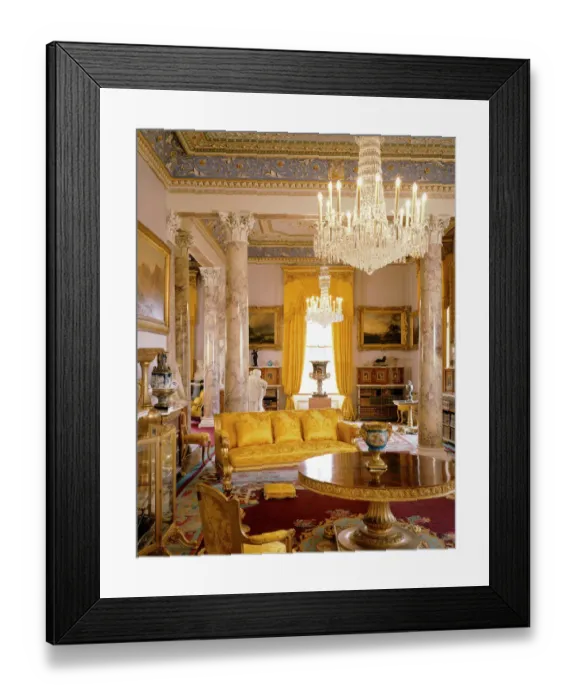 Framed Print : Osborne House, Drawing Room J030031