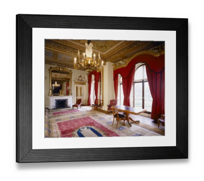 Framed Print : Osborne House, Council Room J070030
