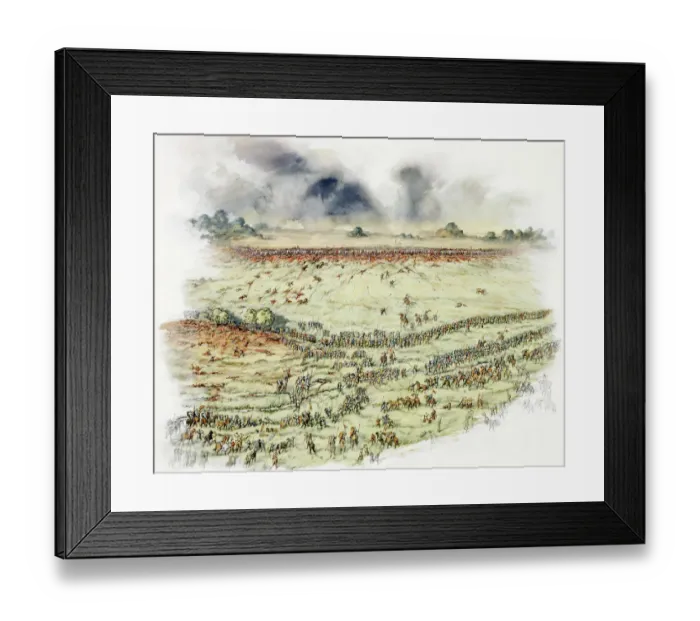 Framed Print : Battle of Hastings J000016