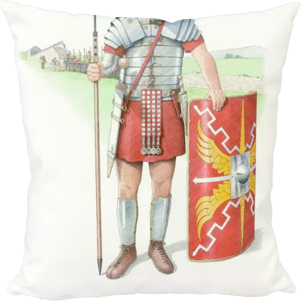 Roman legionary soldier IC048_145