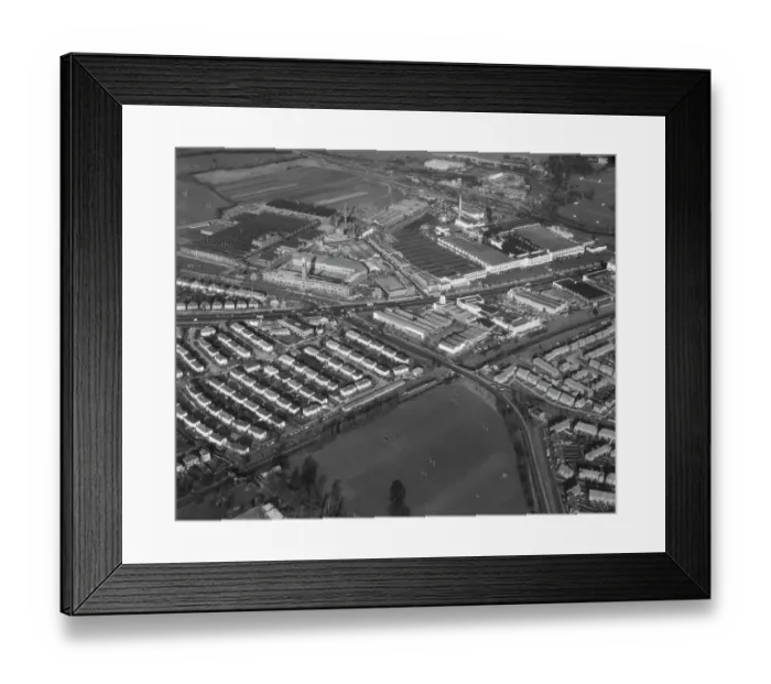 Framed Print : Brentford factories EAW123245 Framed Print : Brentford factories EAW123245