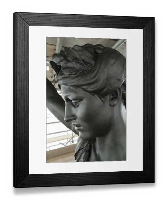 Framed Print : Head and headdress DP171392 Framed Print : Head and headdress DP171392
