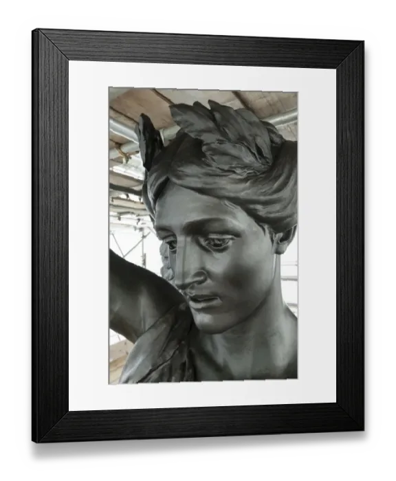 Framed Print : Head and headdress DP171393 Framed Print : Head and headdress DP171393