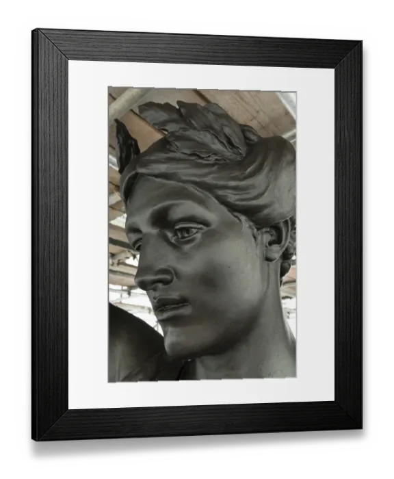 Framed Print : Head and headdress DP171398