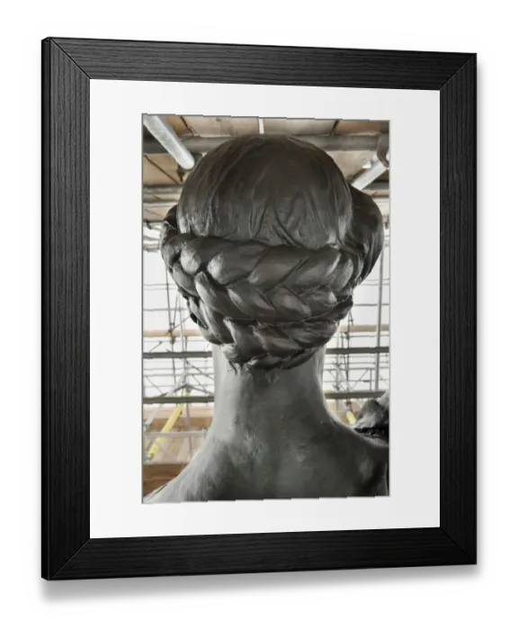 Framed Print : Head and headdress DP171409 Framed Print : Head and headdress DP171409